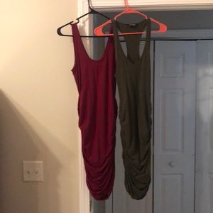 TWO Express cotton dresses